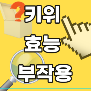 키위 효능 부작용